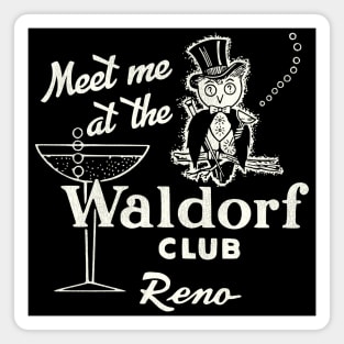 Waldorf Club and Casino Reno NV Magnet